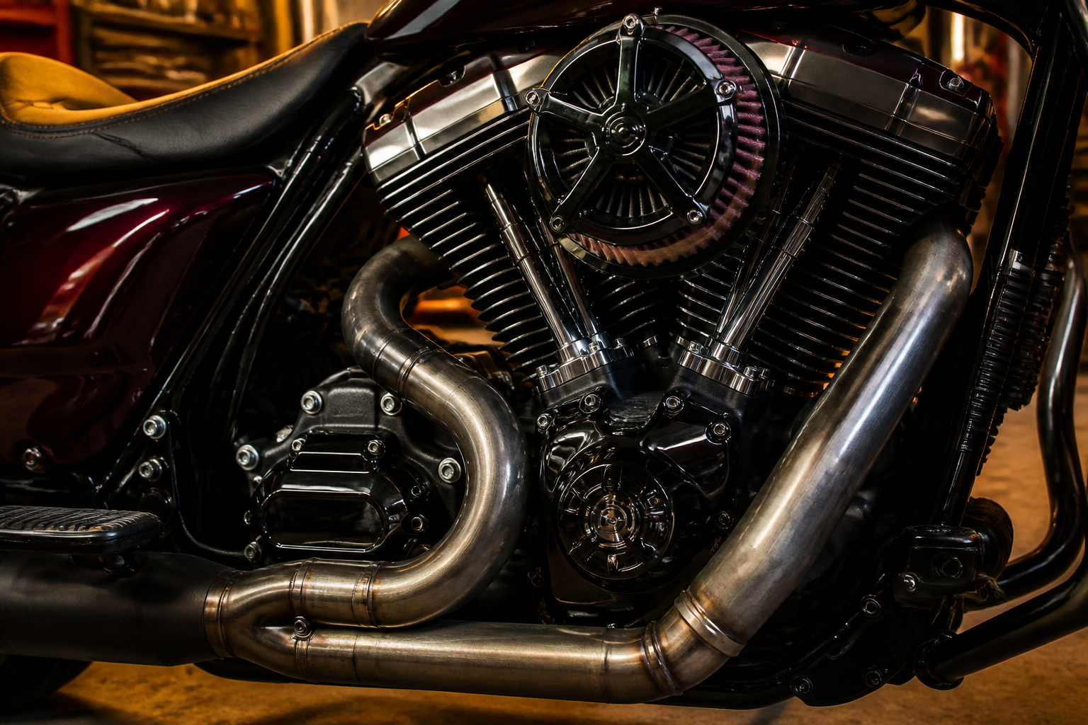 Bagger performance stage kit and exhaust in Miami