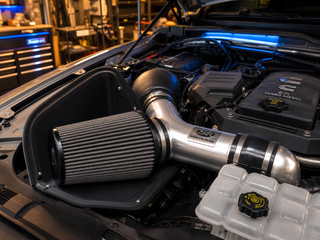 Cold air intake diesel truck Houston
