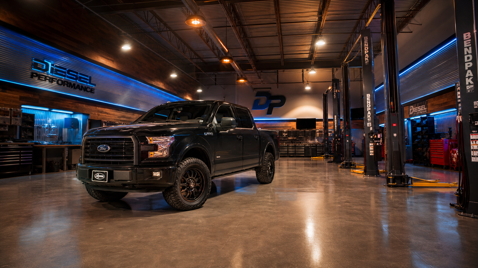 Ford F-150 diesel tuning Houston Drop Forged Diesel