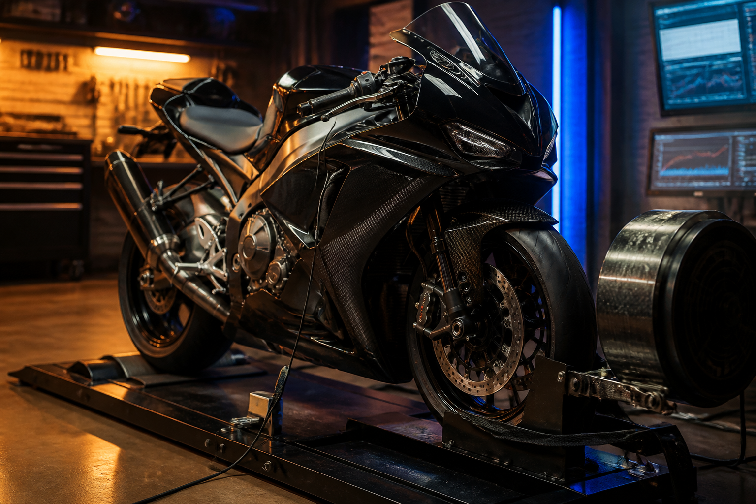 Honda CBR dyno tuning in Miami