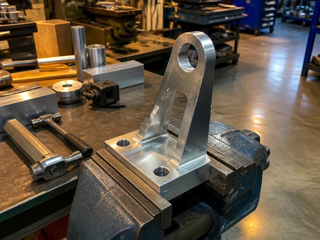 Fabricating a custom motorcycle bracket in Miami