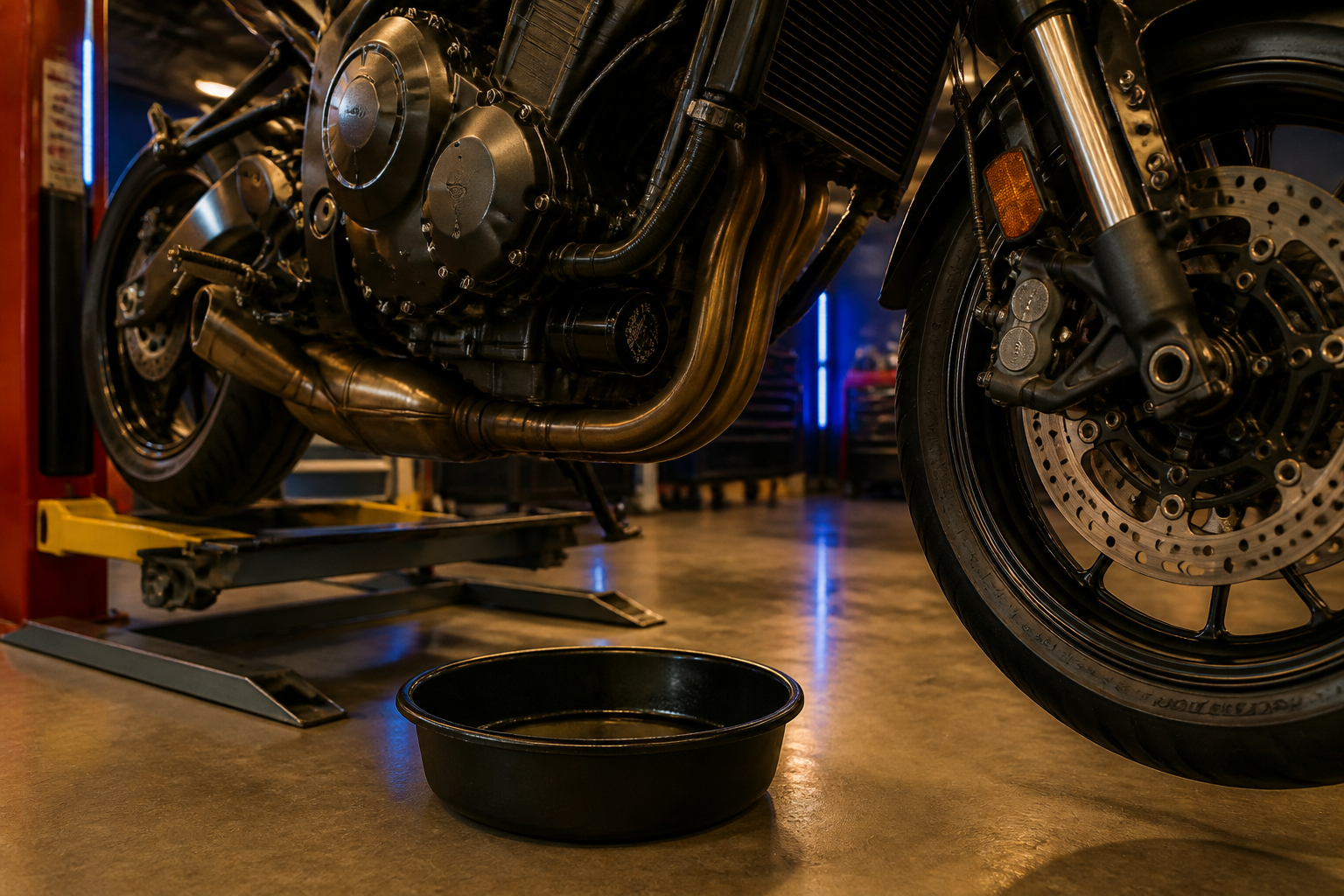 Motorcycle maintenance near Kendall