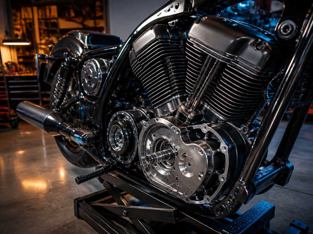 Harley Milwaukee-Eight engines we build in Miami