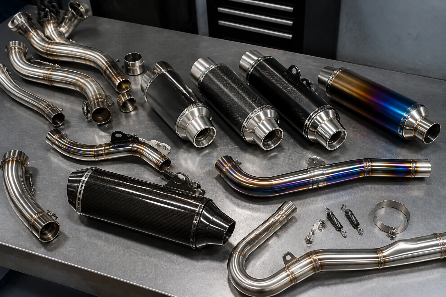 Motorcycle exhaust systems and installation in Miami
