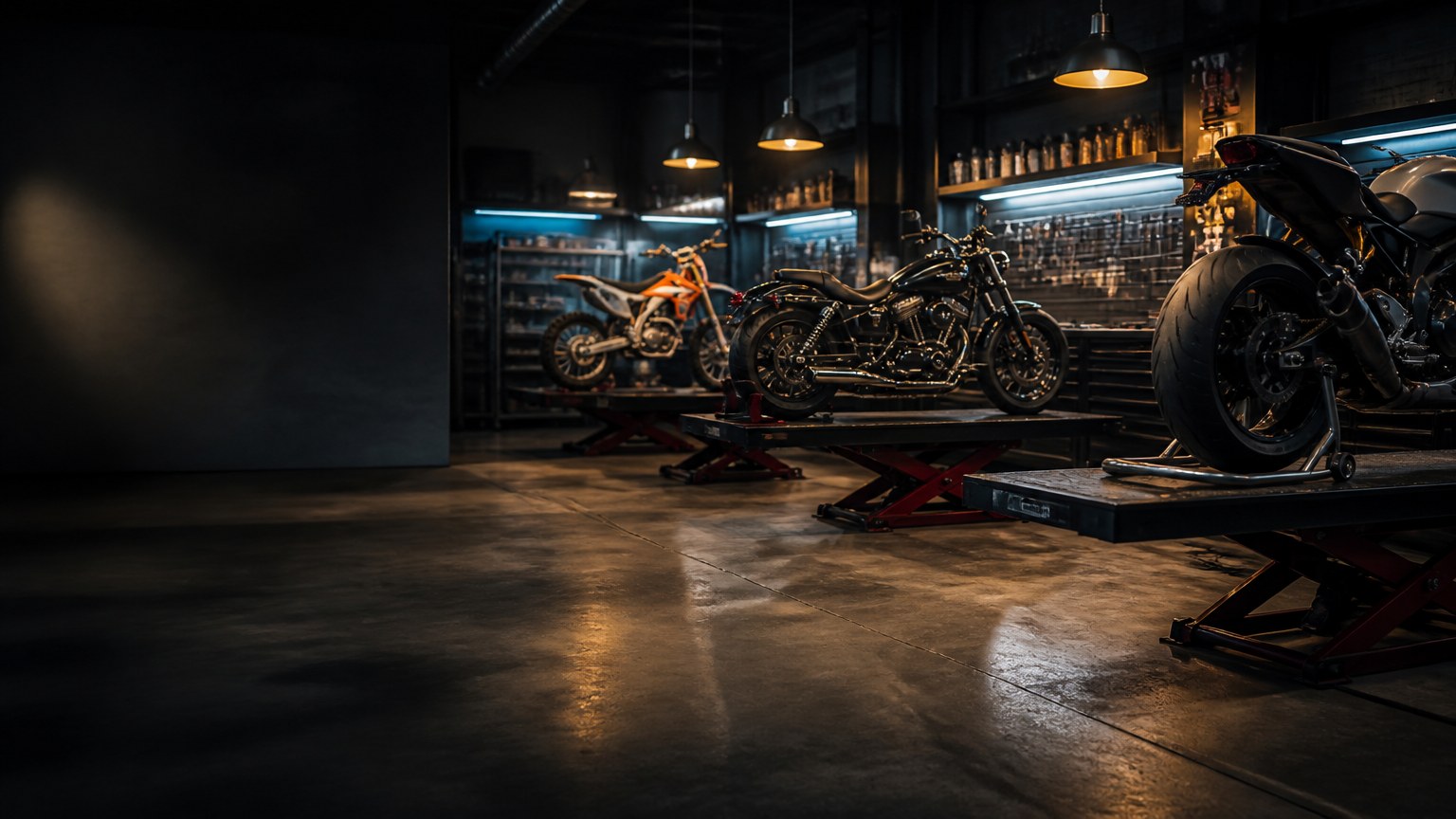 Biscayne Moto Works motorcycle shop in Miami