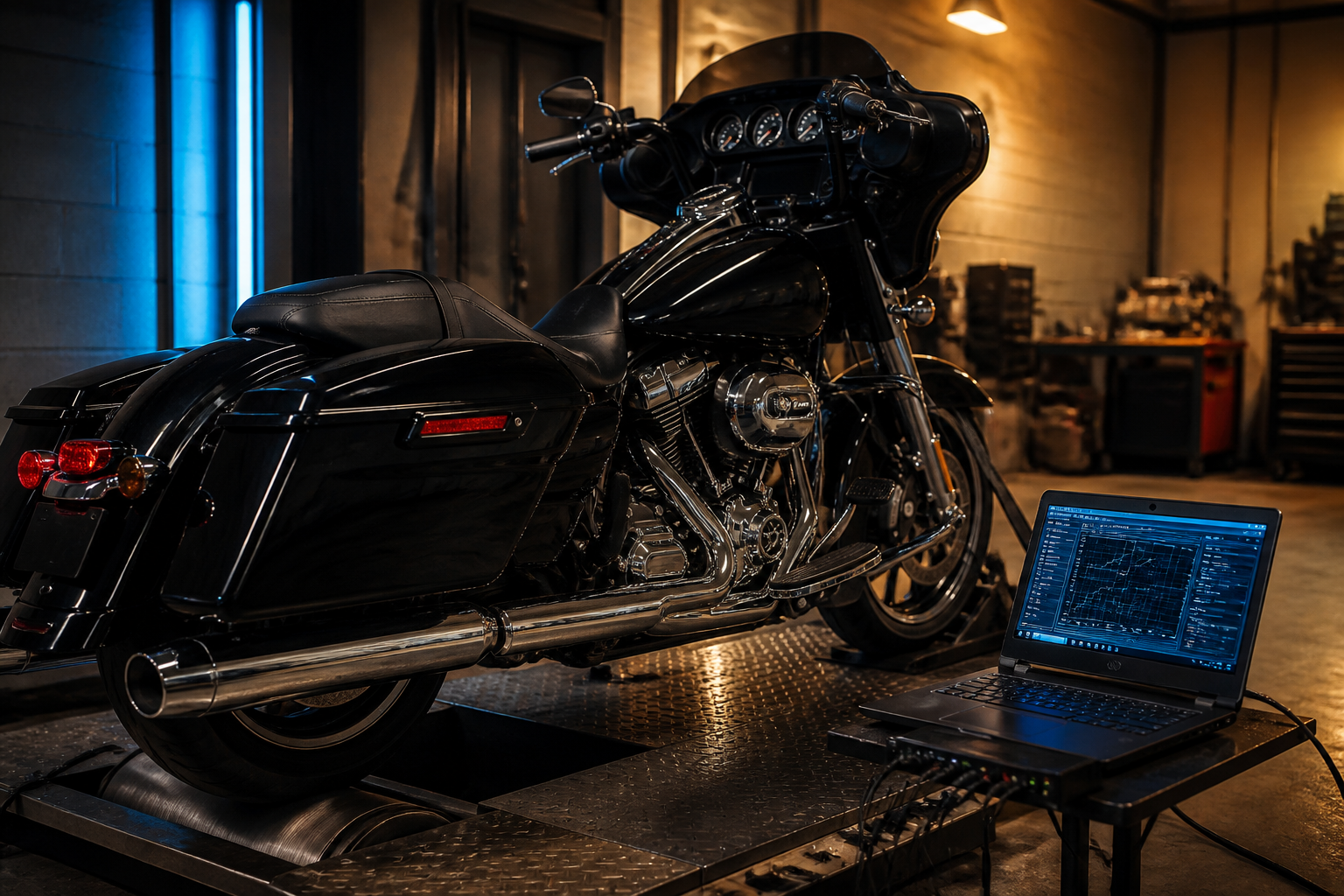Harley Street Glide dyno tune in Miami