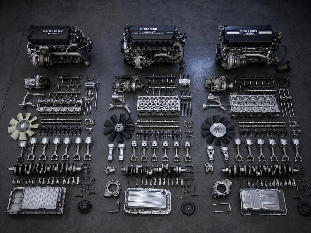 Duramax LBZ LML L5P comparison diesel performance