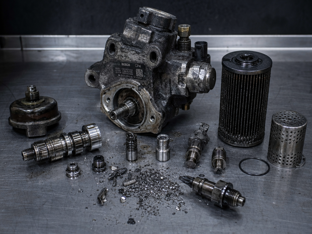 CP4 injection pump failure diesel truck blog Drop Forged Diesel Houston