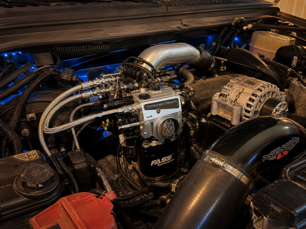 Ford 6.7 Power Stroke CP3 injection pump conversion Houston