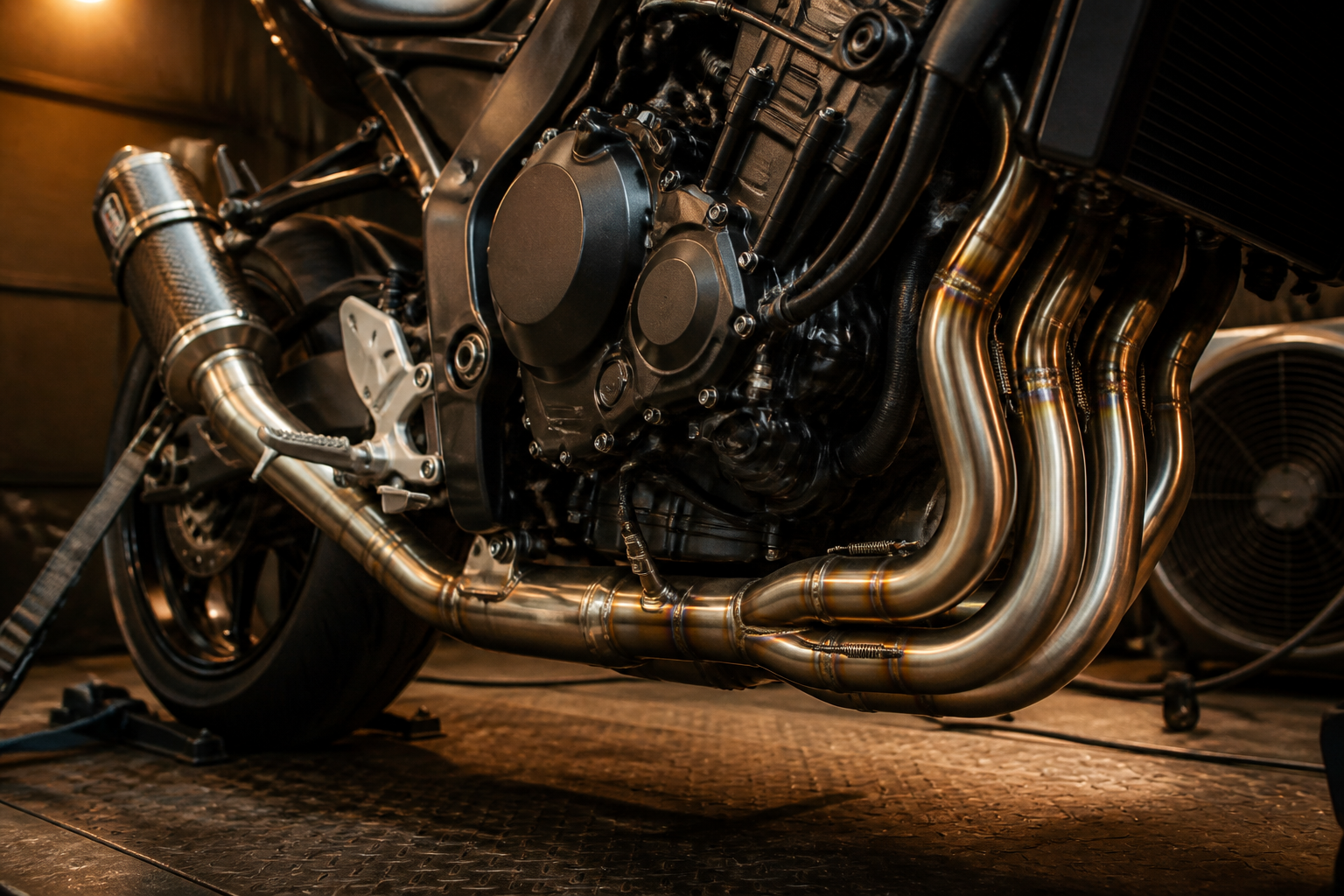 Motorcycle exhaust and tune package in Miami