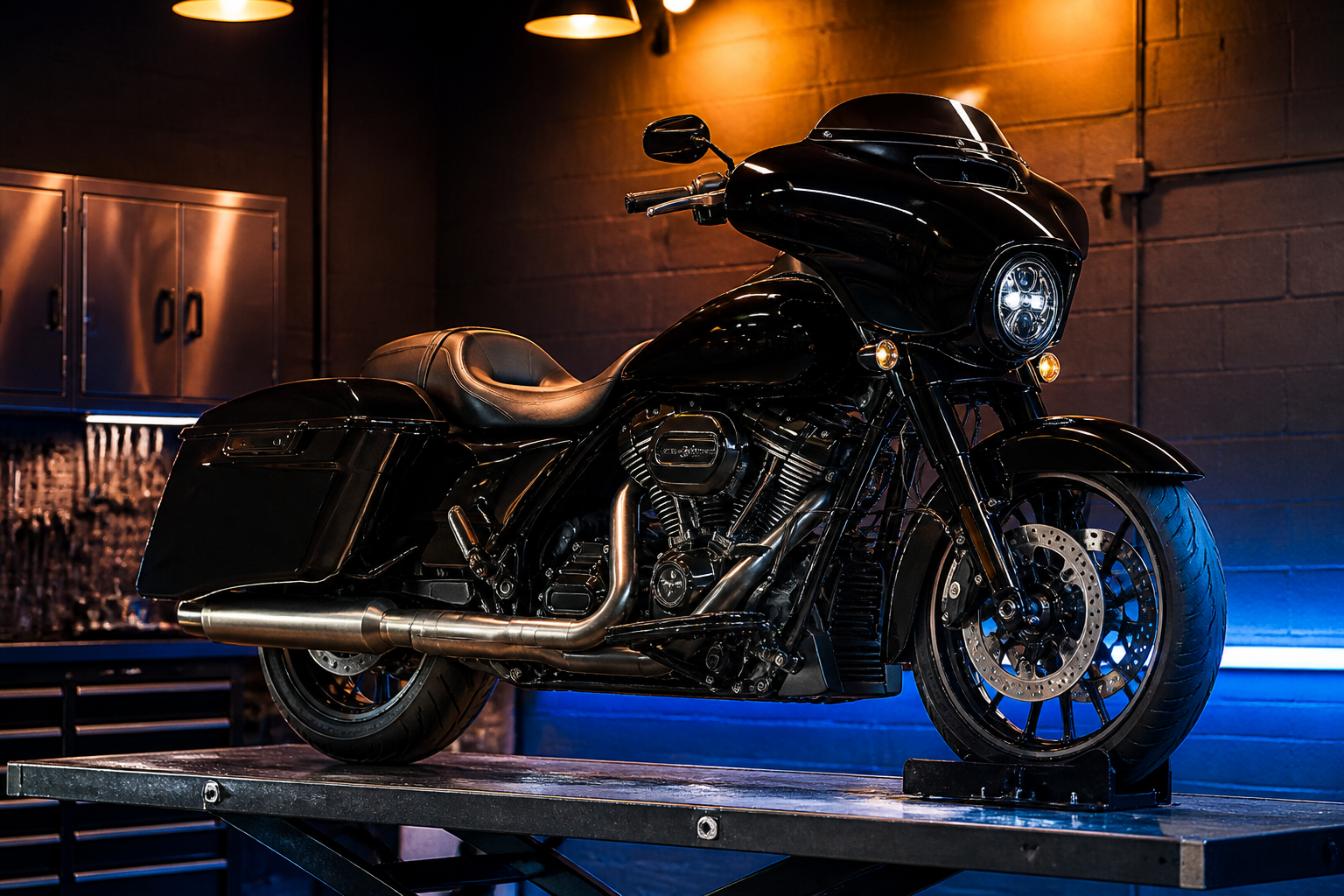 Street Glide Stage 2 build in Miami