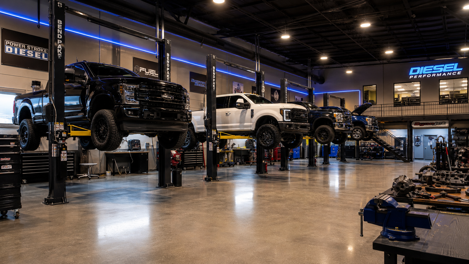 Drop Forged Diesel shop Houston diesel performance consultation