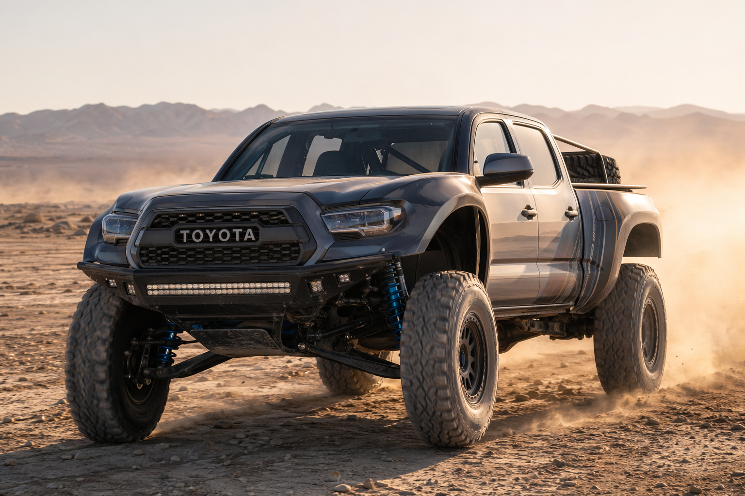 2019 Toyota Tacoma TRD Pro — long travel competition build