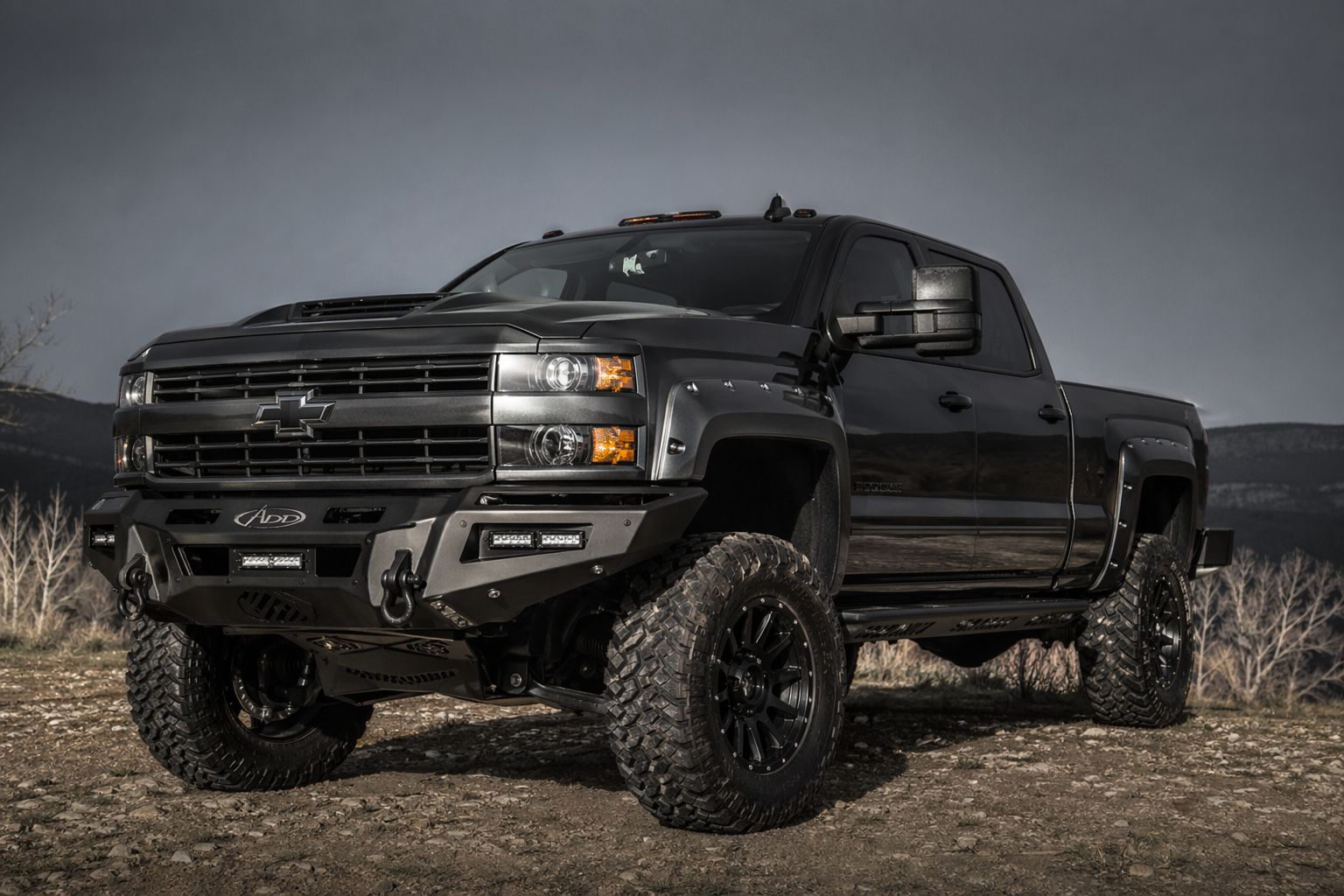 2018 Chevrolet Silverado 2500HD — full armor and skid plate package