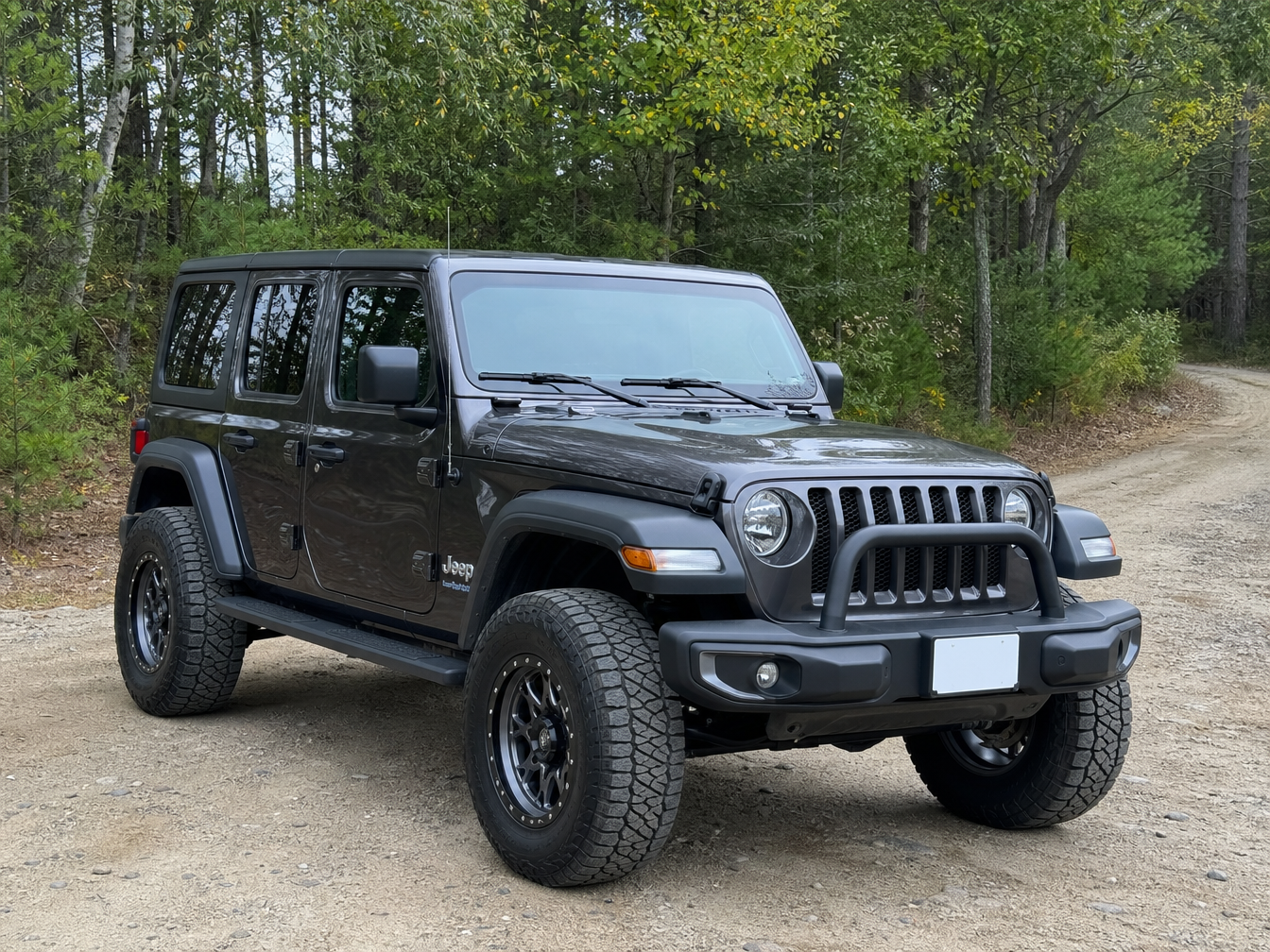 2020 Jeep Wrangler JL Sport S — 2 inch spacer lift and entry build
