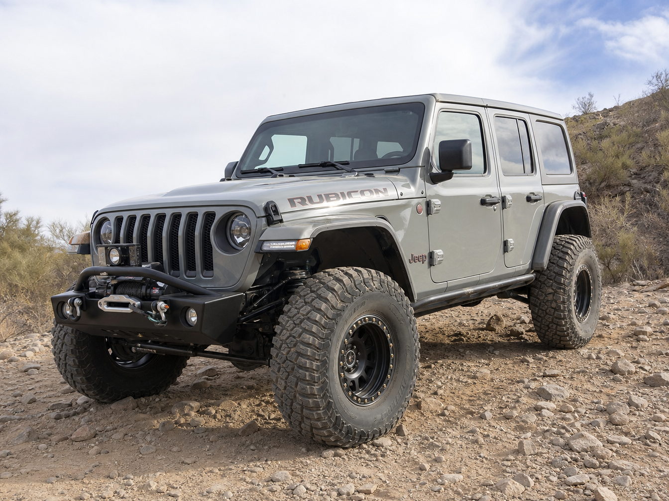 2021 Jeep Wrangler JL Rubicon — 3.5 inch EVO lift and trail armor build