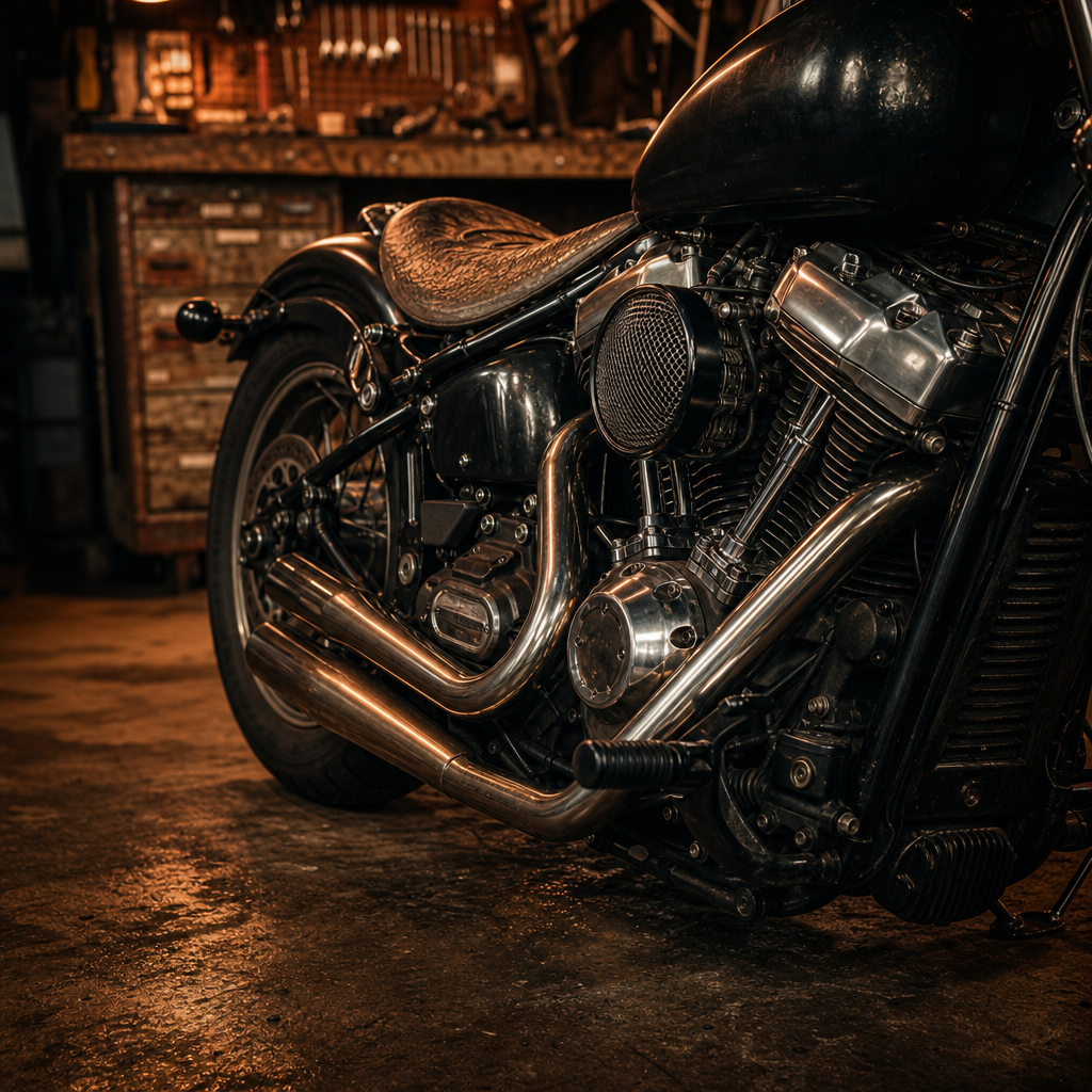 cruiser and touring motorcycle shop