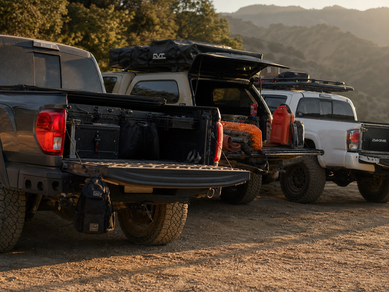 Club members gathered at a trail run