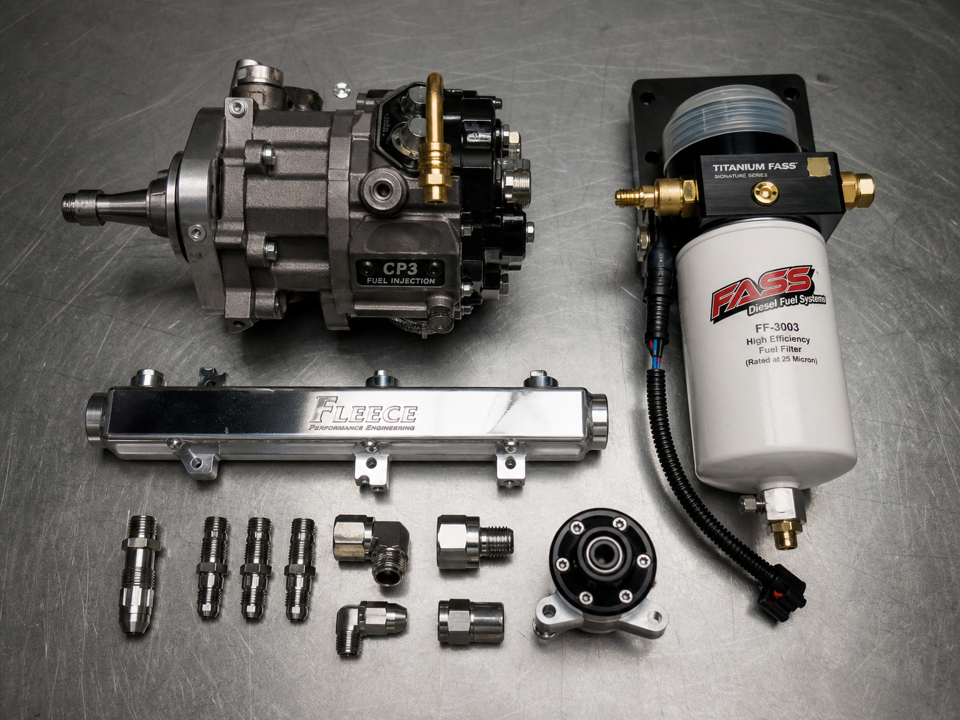 Diesel fuel system components