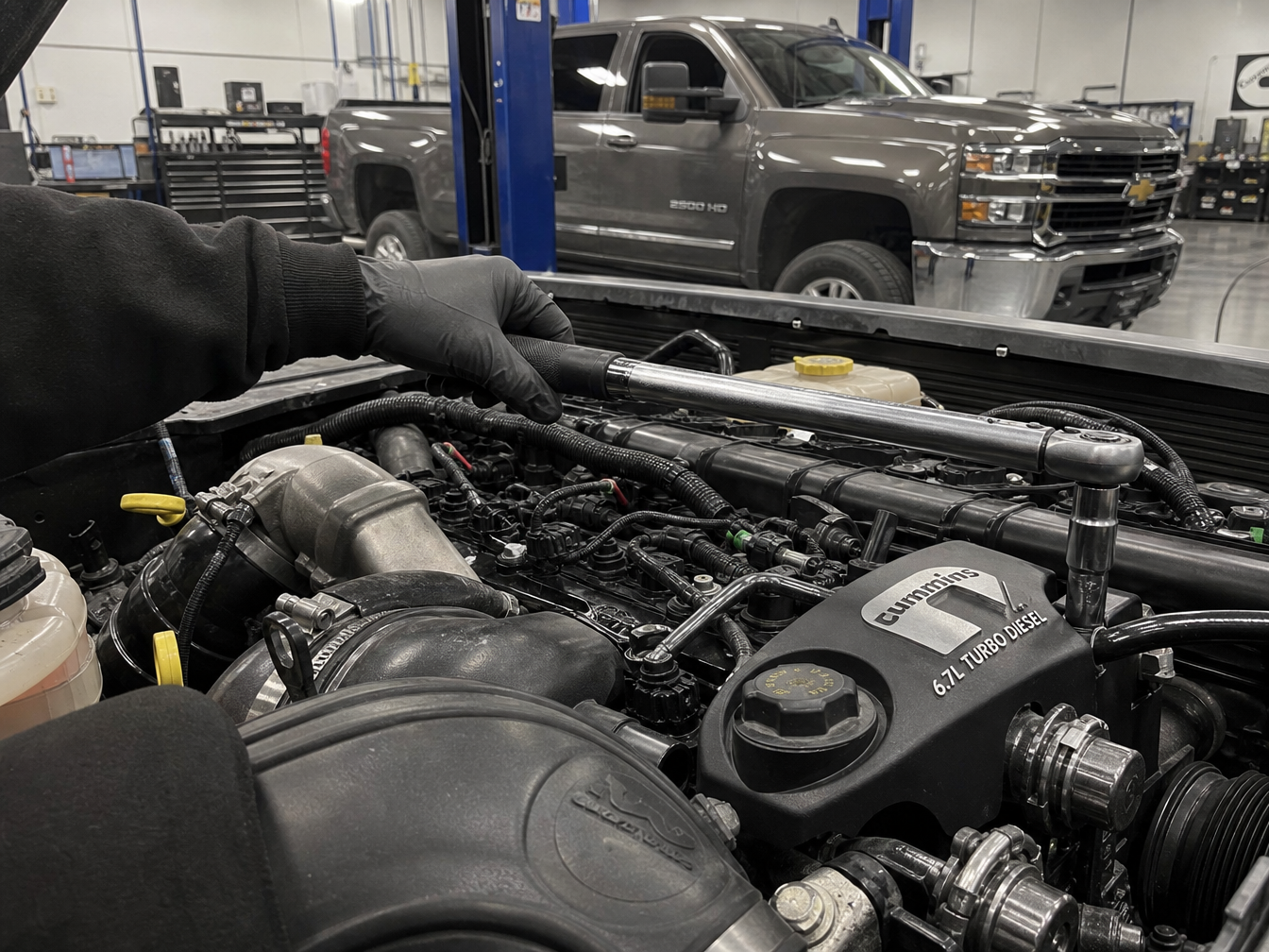 Diesel shop build process