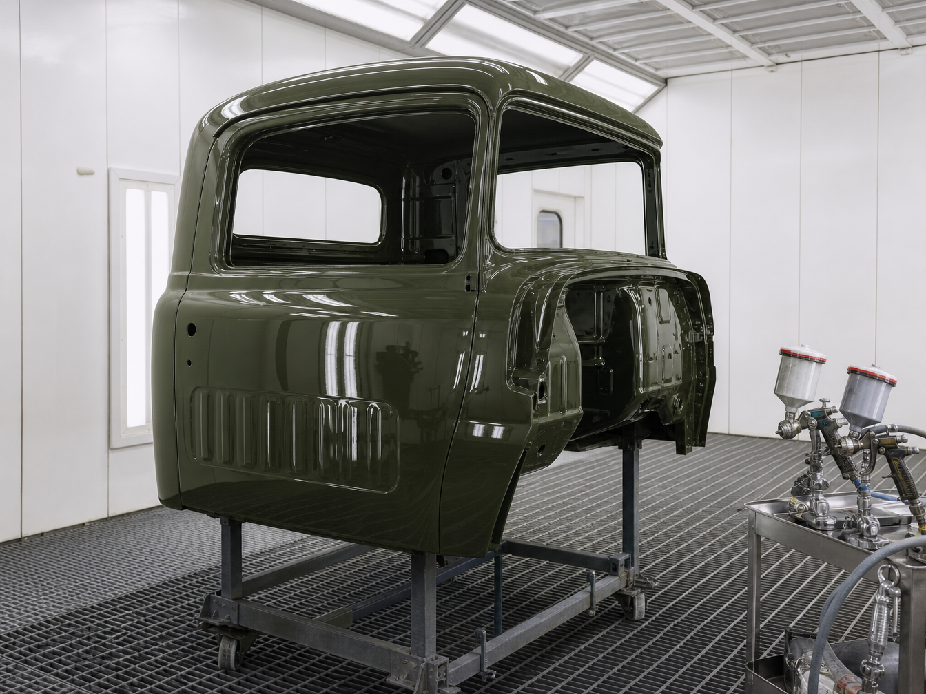 In-house paint facility