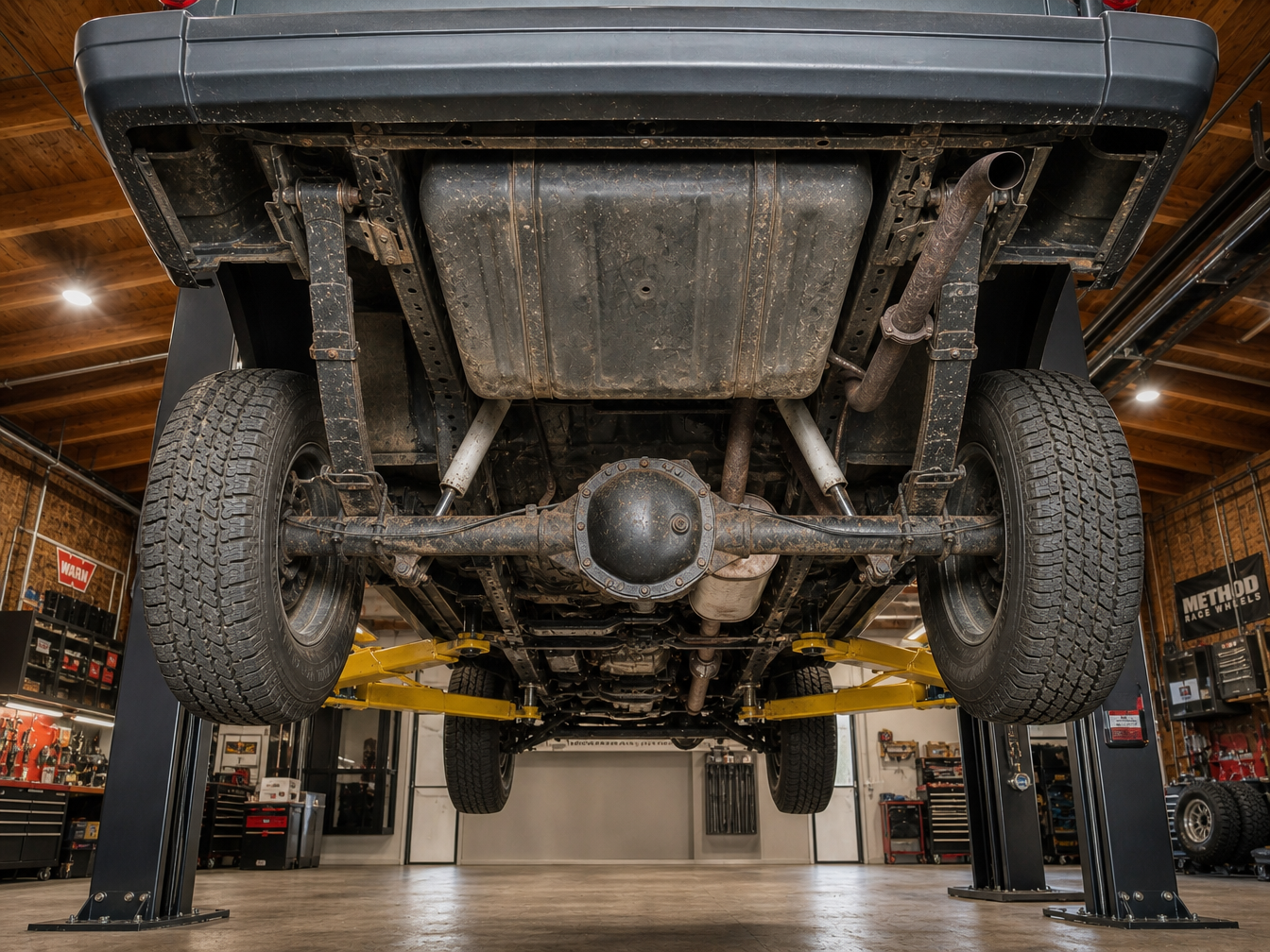 XJ Cherokee at different build stages — entry trail rig to Stage 2 axle-swapped build