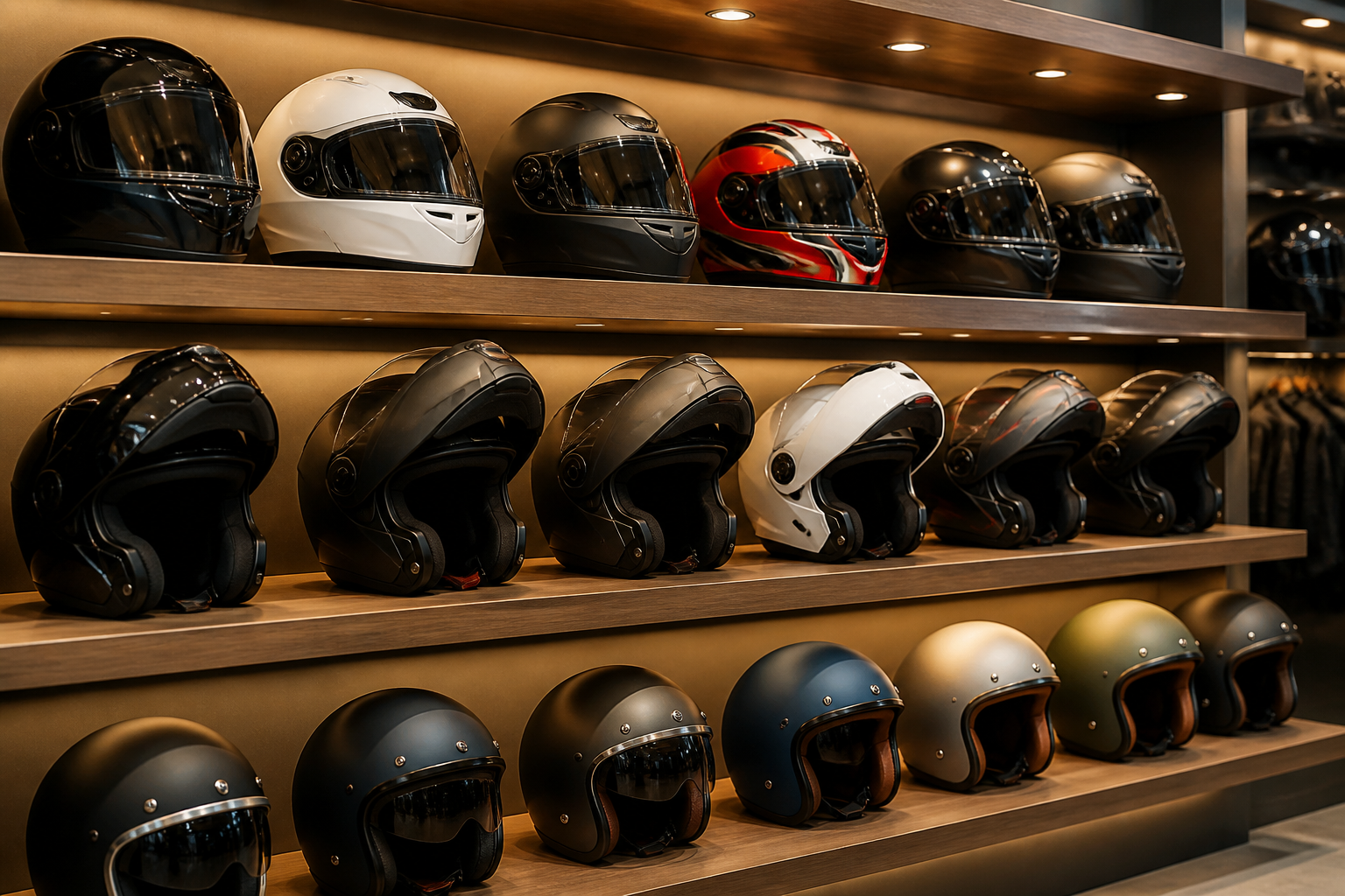 Motorcycle helmets in Miami