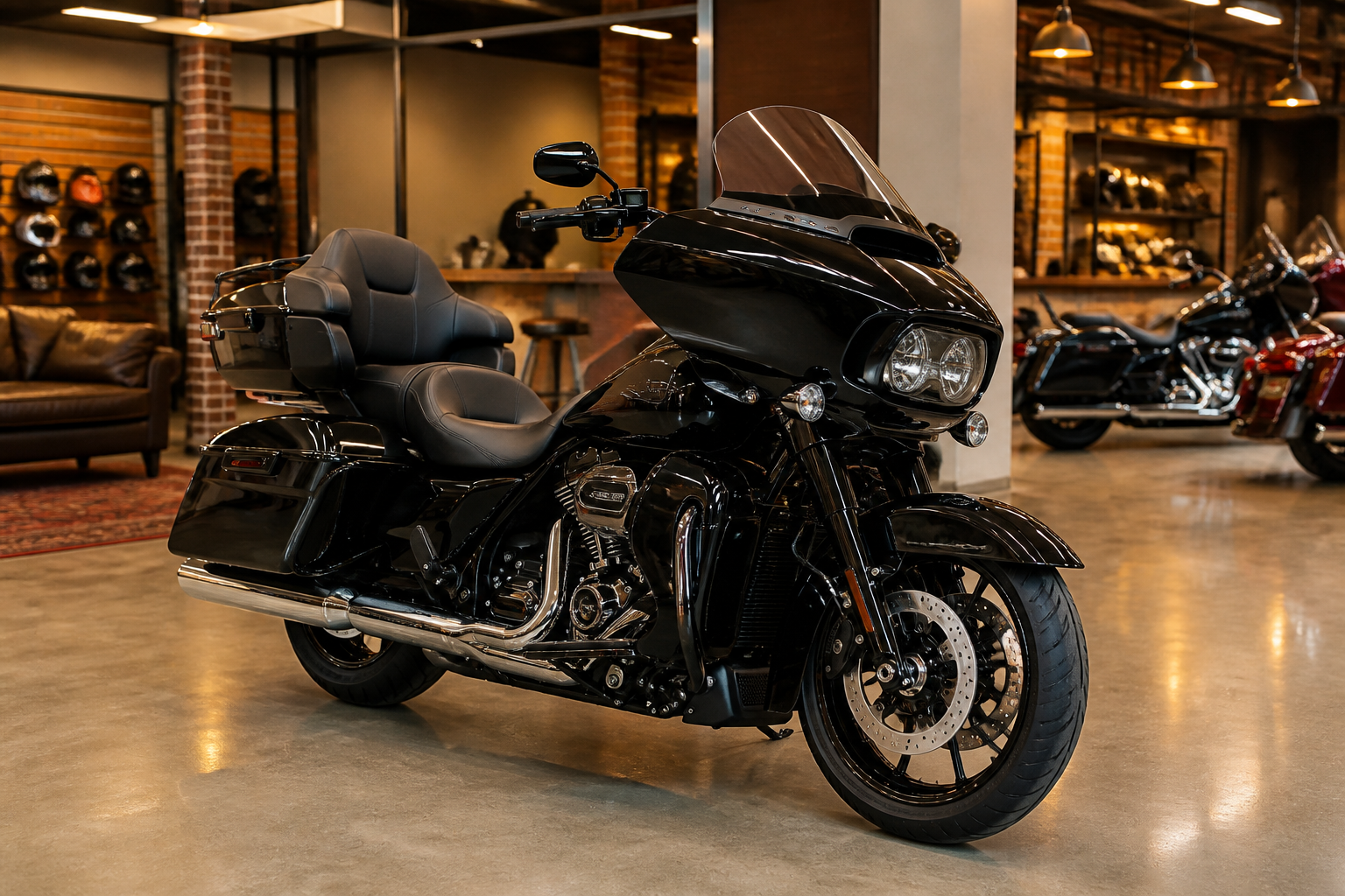 New touring motorcycles in Miami