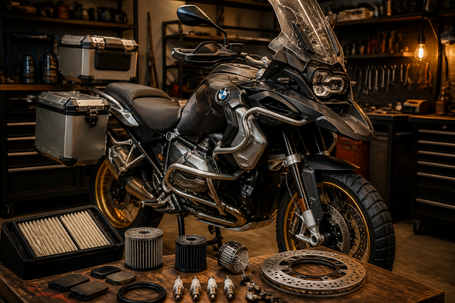 BMW GS ergonomics and trip prep in Miami