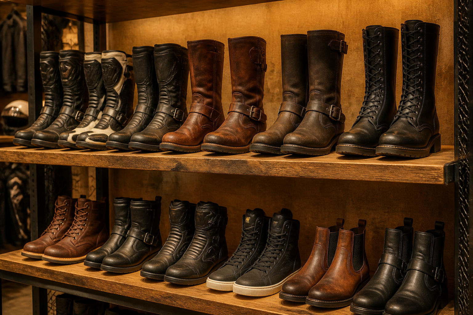 Motorcycle boots in Miami