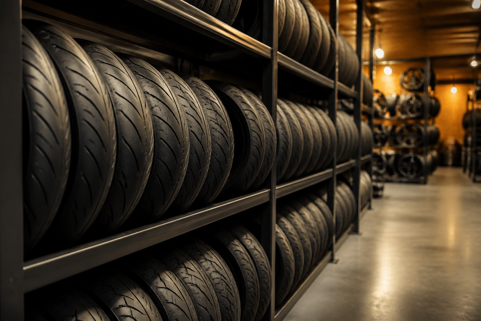 Motorcycle tire selection and stock in Miami