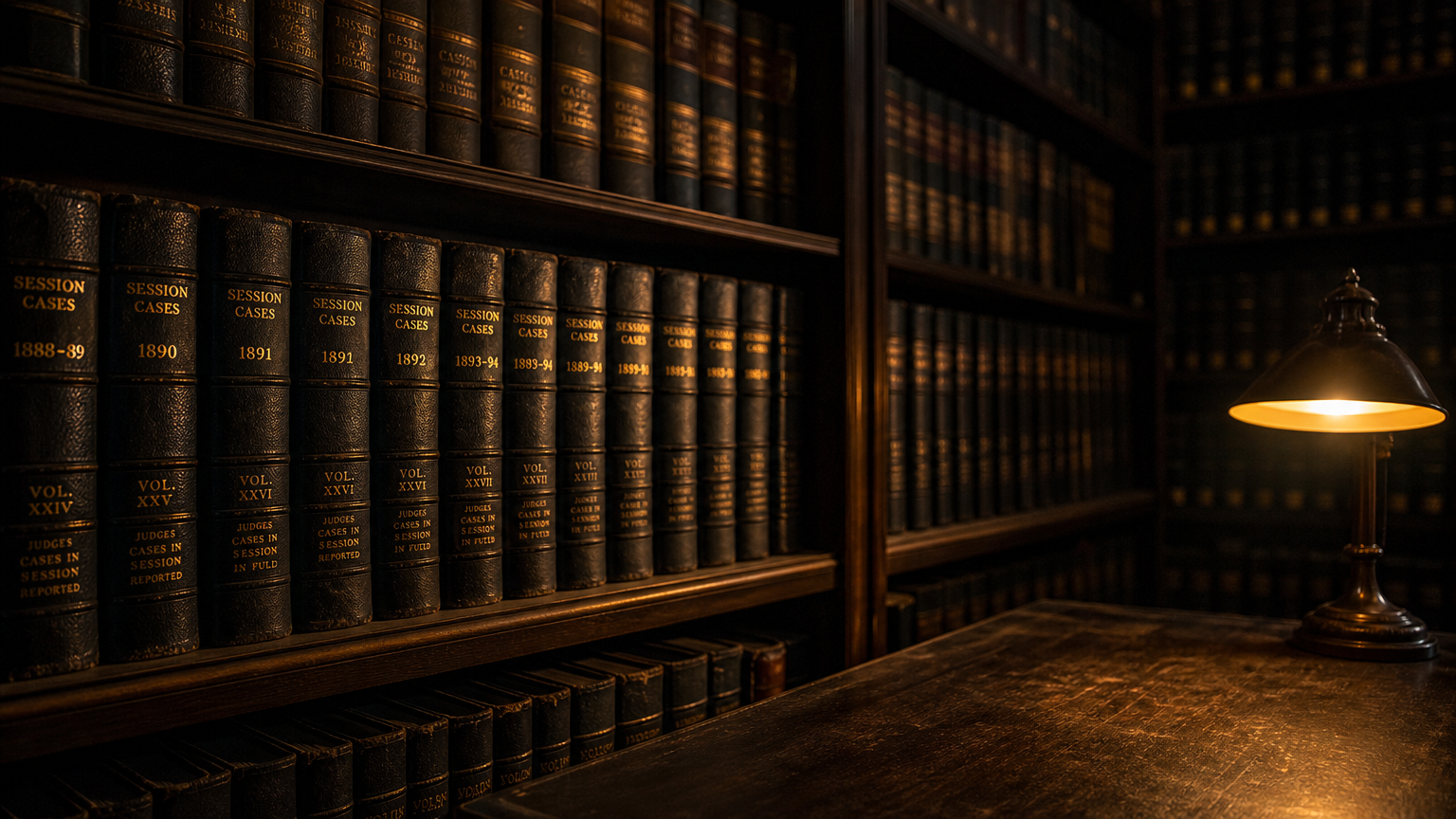 Courthouse exterior at dusk — atmospheric photography for legal defense resources