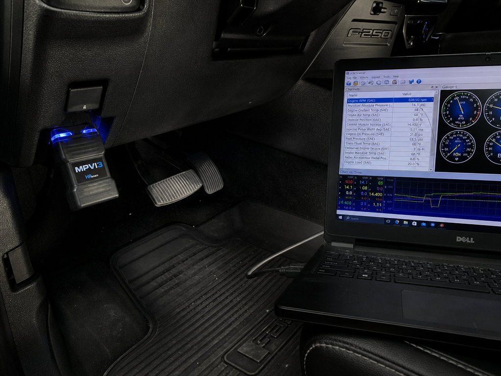 HP Tuners Power Stroke diesel ECM tune