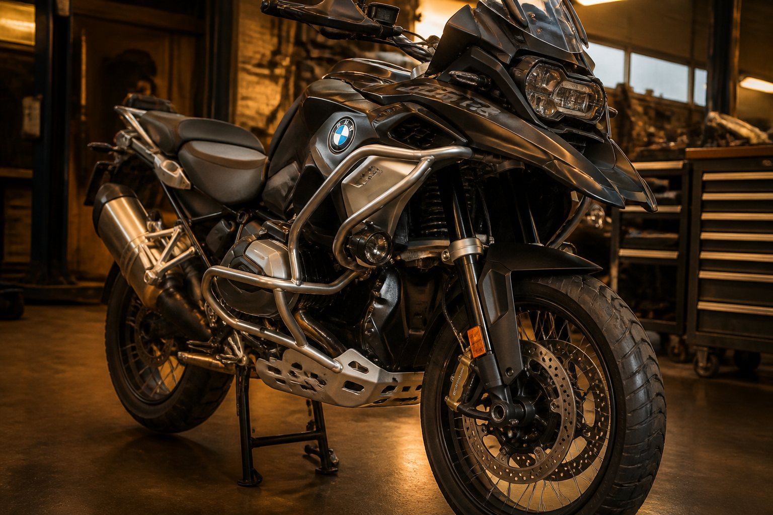 BMW GS protection and adventure build in Miami