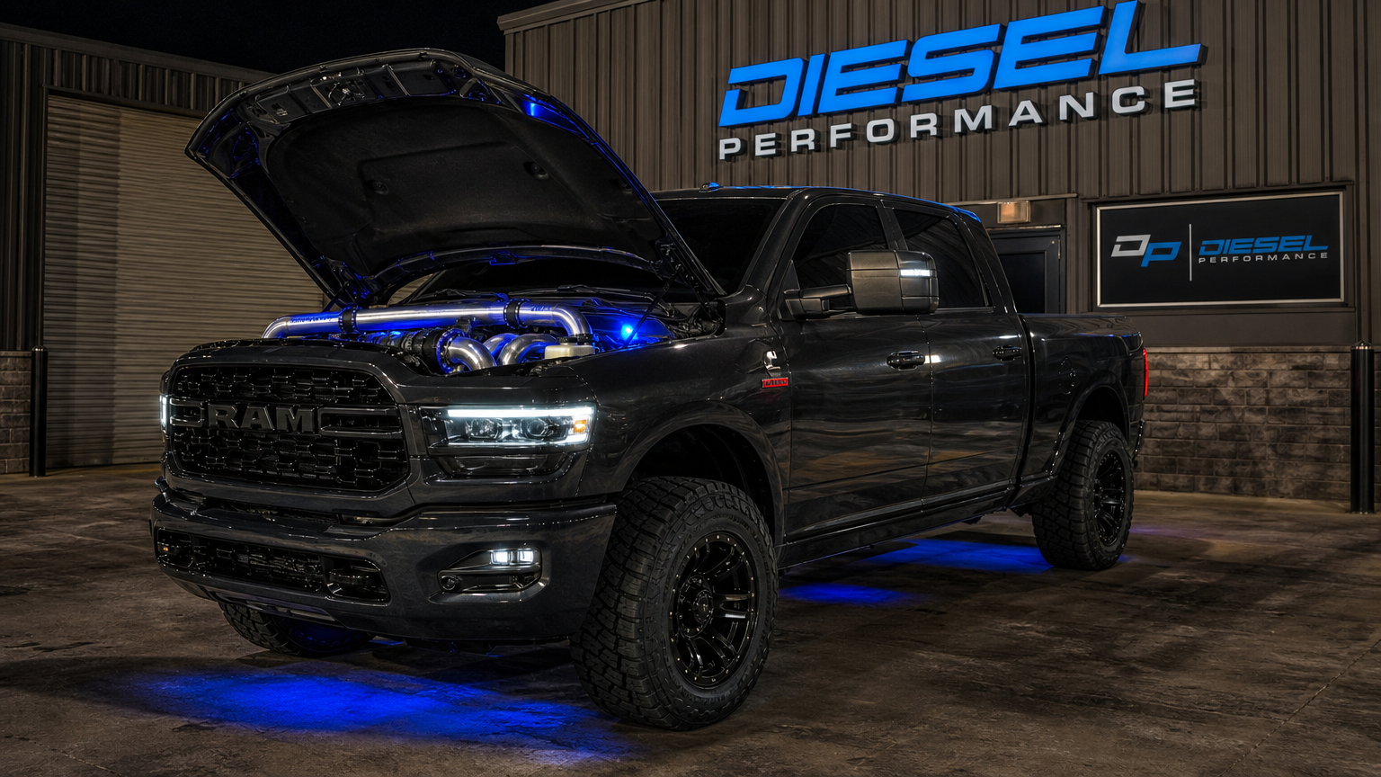 Ram 2500 Cummins compound build Houston Drop Forged Diesel