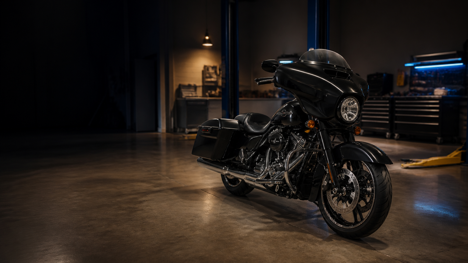 Harley Street Glide and Road Glide service in Miami at Biscayne Moto Works