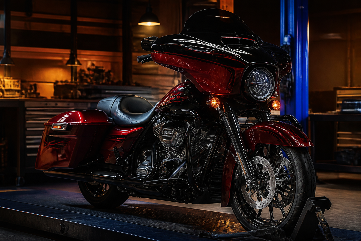 Indian cruiser custom in Miami