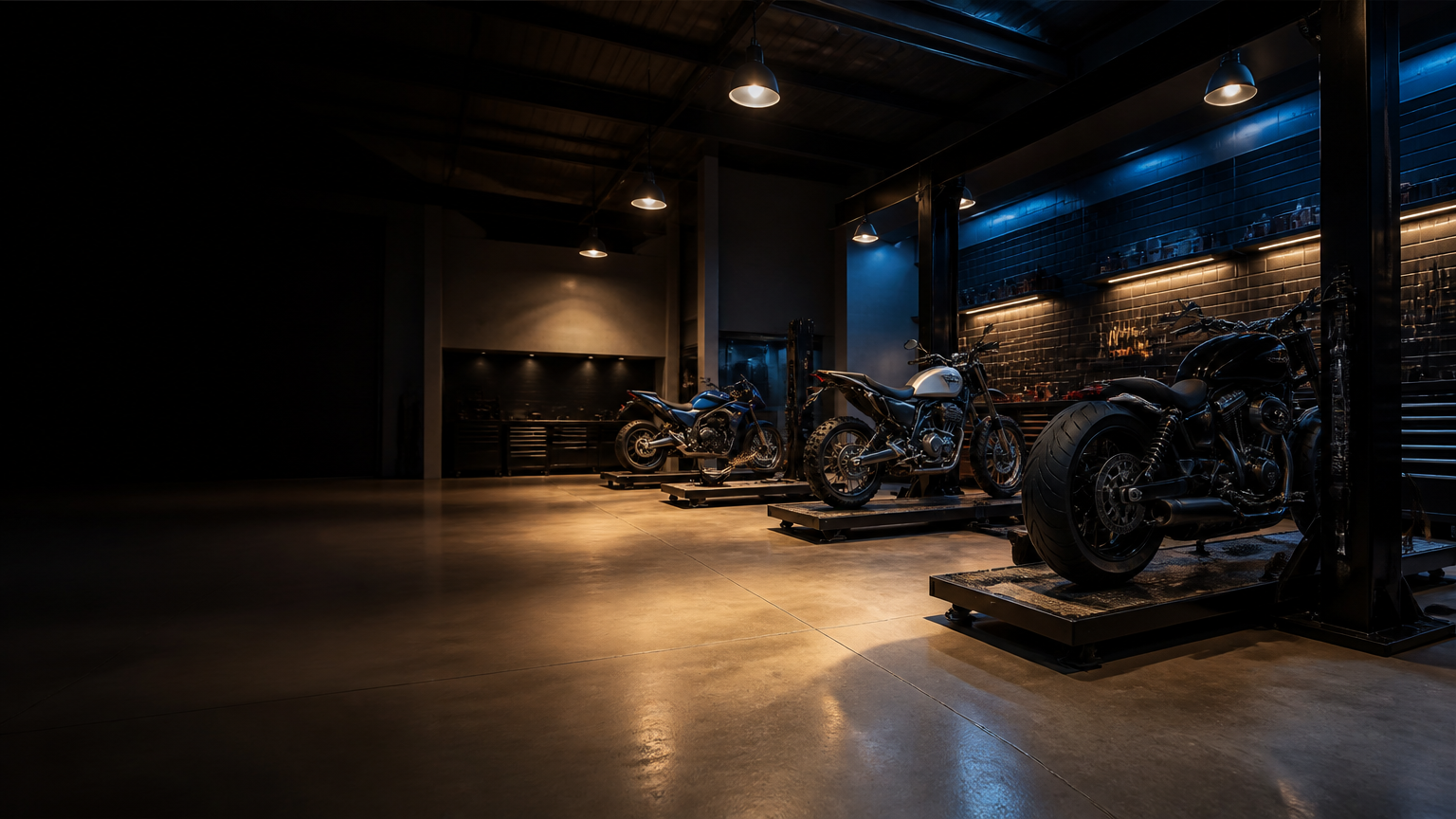 Biscayne Moto Works motorcycle shop in Miami