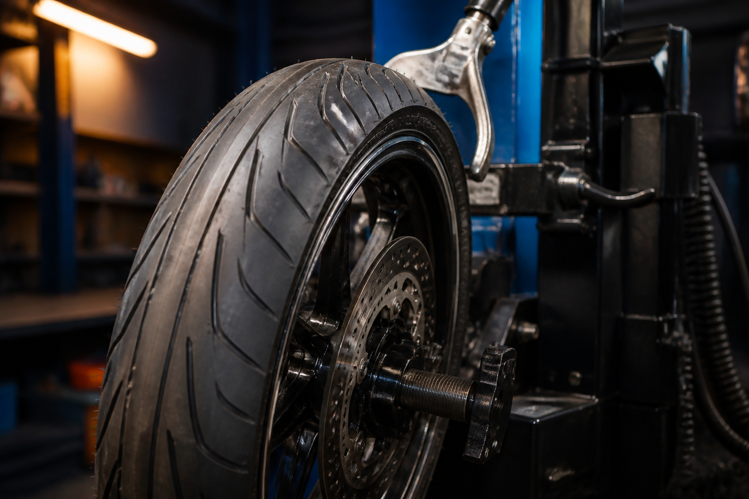 Motorcycle tire service on any brand in Miami