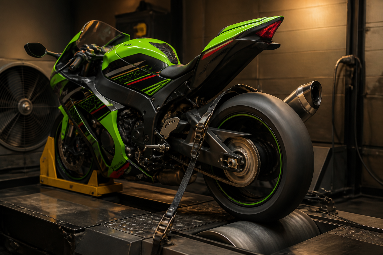 Kawasaki Ninja ZX dyno tuning in Miami