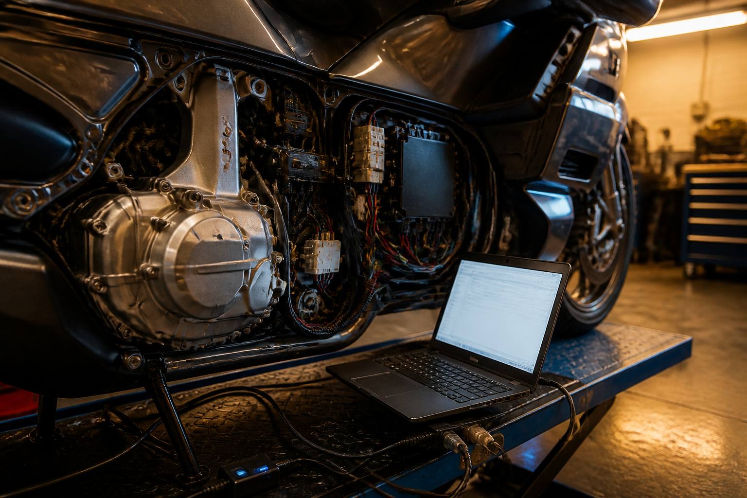 Honda Gold Wing DCT and electronics service in Miami