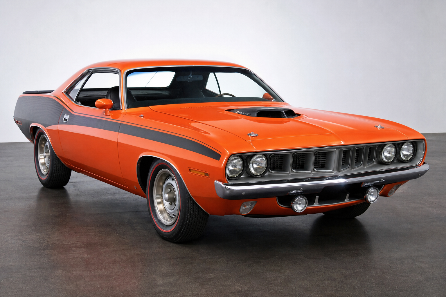 High-impact orange E-body restoration