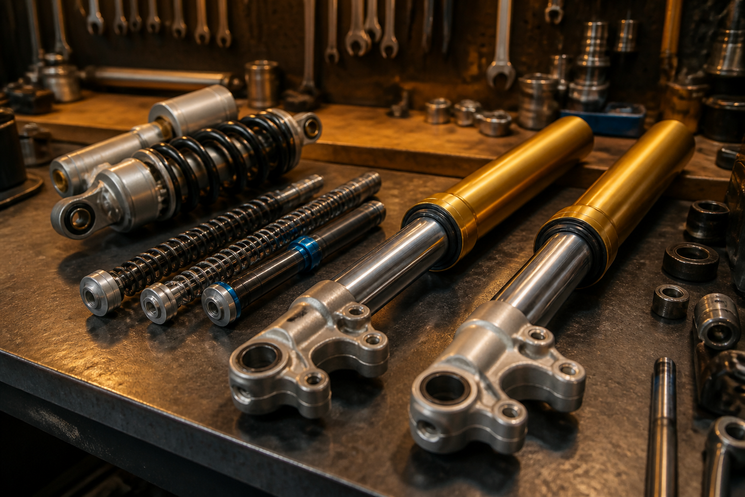 BMW GS suspension setup in Miami