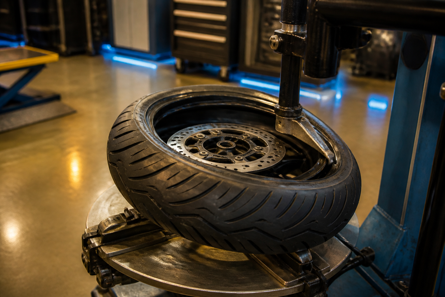 Motorcycle tires near Kendall
