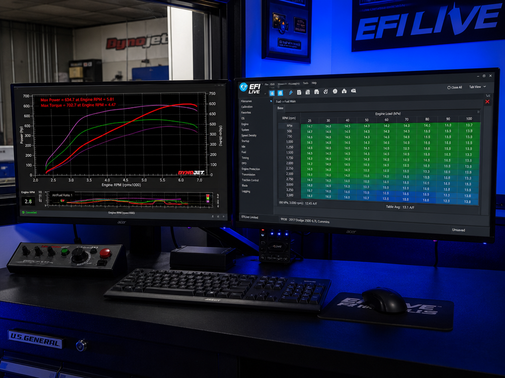 Diesel dyno tune emissions-legal calibration Houston