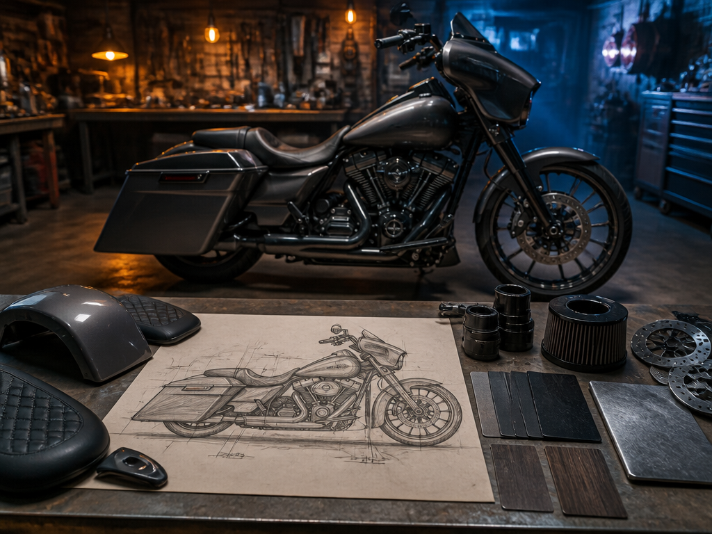 Planning a custom bagger build in phases in Miami