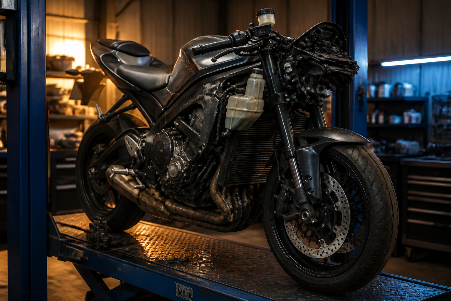 Motorcycle inspection near Doral