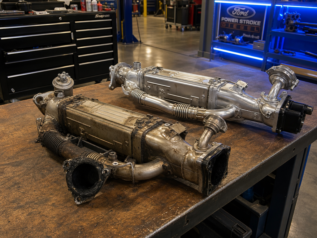 Ford 6.7 Power Stroke EGR cooler service Houston