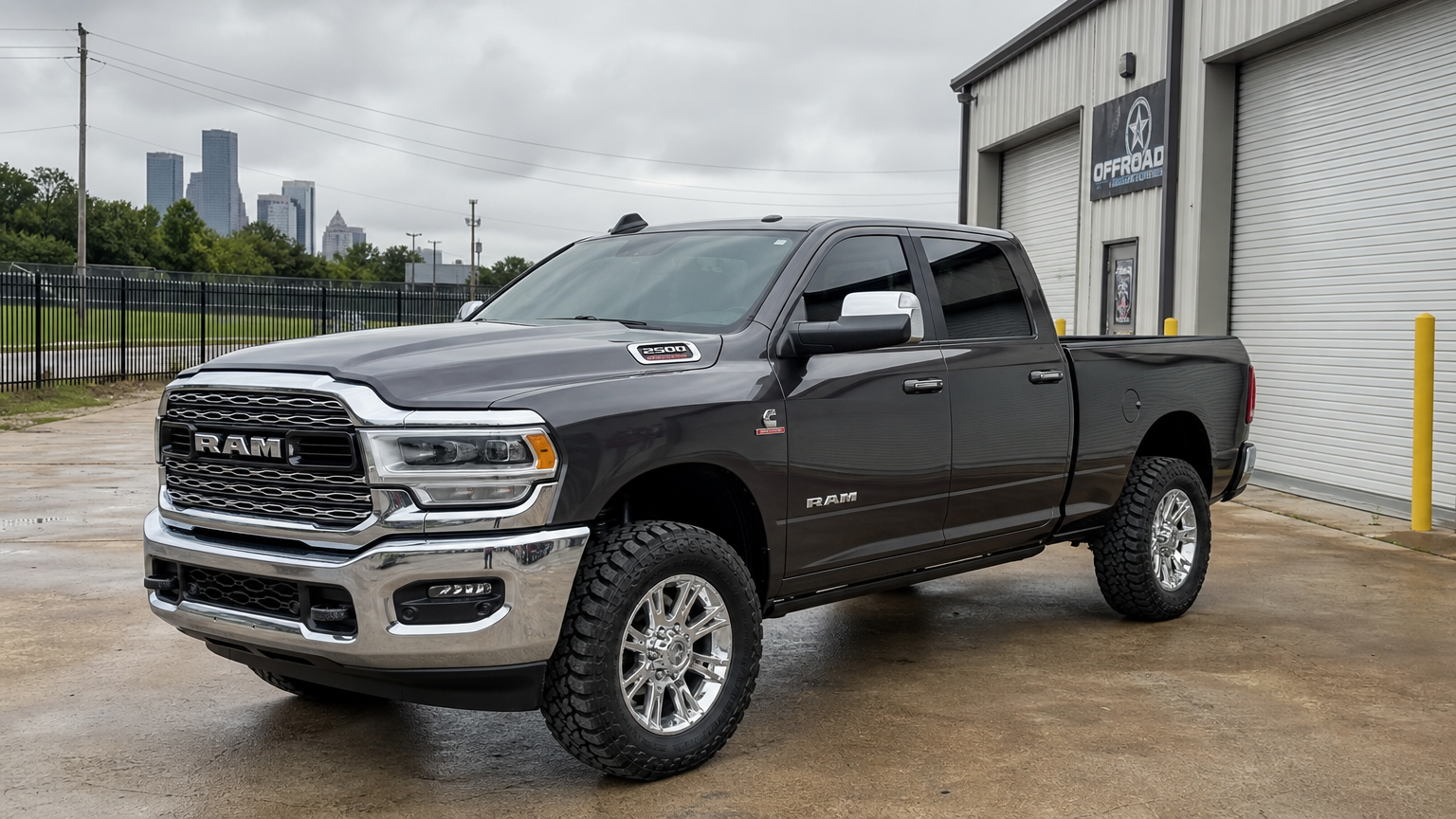 Diesel truck lift kits leveling Houston