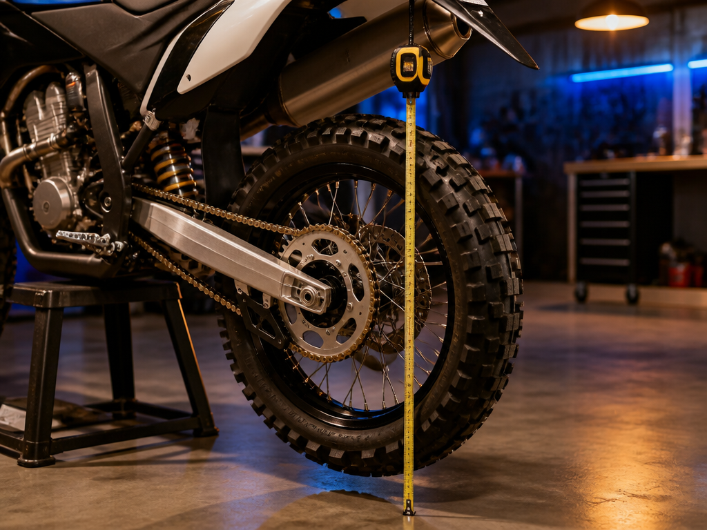 Setting motorcycle suspension sag in Miami